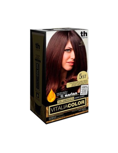 TINTE TH 5.57 CASTAÑO CLARO CAOBA VIOLETA