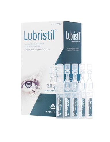LUBRISTIL SOLUCION OFTALMICA 0.3 ML 30 MONODOSIS