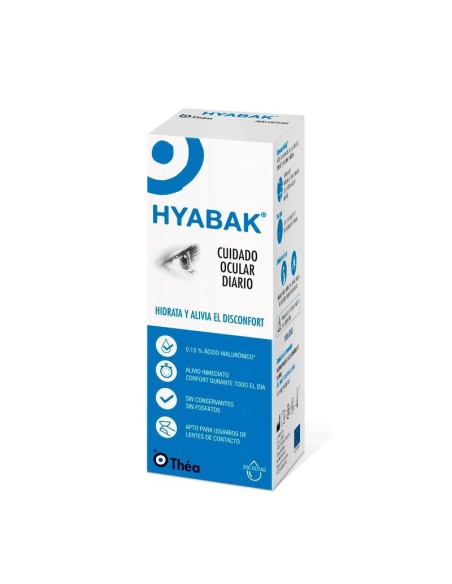 Hyabak Lubricante Ocular Solución 10ml.