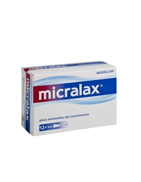 Micralax  canuletas 12x5 ml