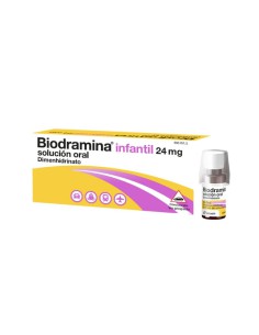 Biodramina infantil sol oral 24mg