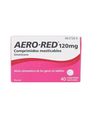 Aero red 120 mg 40 comprimidos