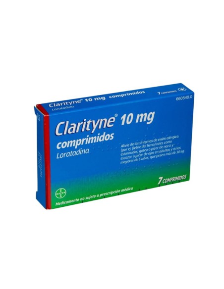 Clarityne 10mg 7 comprimidos