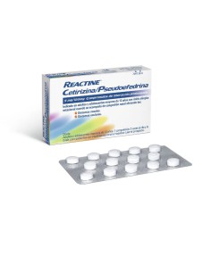 Reactine plus 14 comprimidos