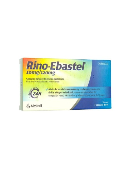Rino-Ebastel 7 cápsulas