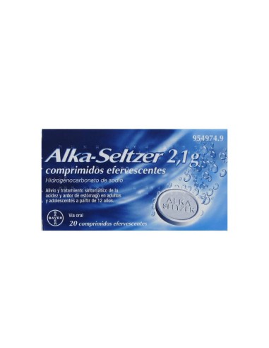 Alka-Seltzer 20 comprimidos efervescentes