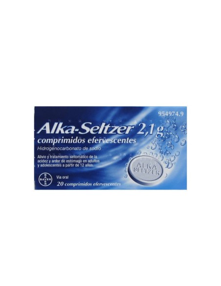 Alka-Seltzer 20 comprimidos efervescentes