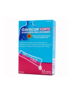 GAVISCON FORTE 12 SOBRES