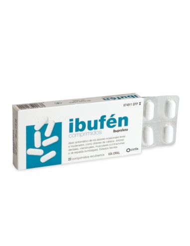 Ibufen 400 mg 20 comprimidos