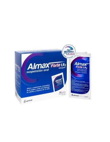 Almax Forte 1,5g suspensión oral  24 sobres