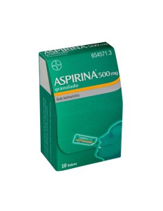 Aspirina granulado 10 sobres