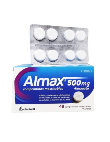Almax 48 comprimidos masticables