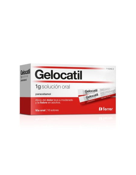 Gelocatil 1 gr sol 10 sobres