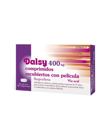 Dalsy 400 mg 30 comprimidos
