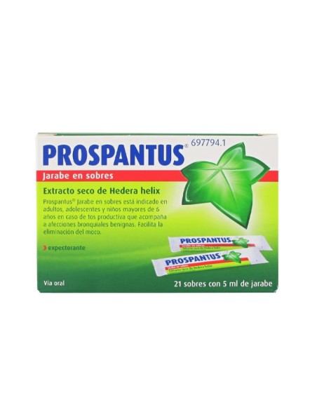 Prospantus  21 sobres de jarabe 5 ml
