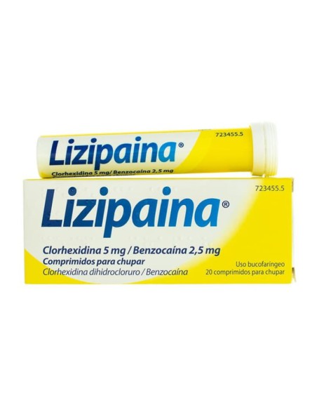 Lizipaina 20  comprimidos para chupar