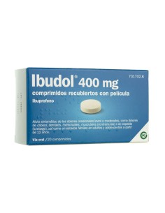 Ibudol 400 mg 20 com