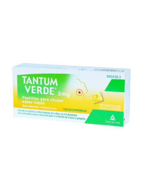 Tantum verde 20 pastillas