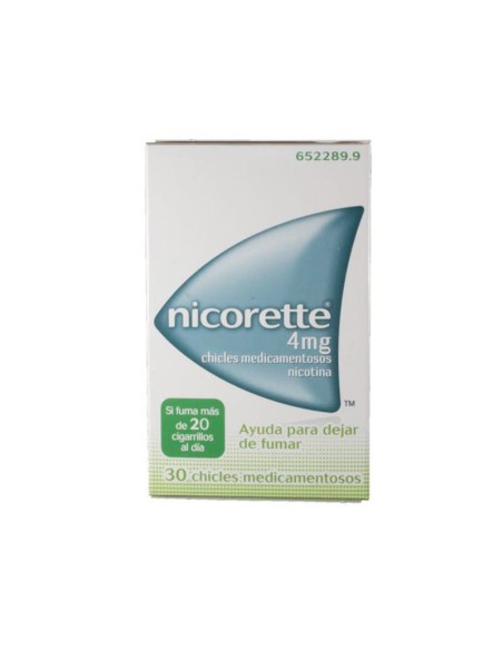 Nicorette 4mg 30 chicles
