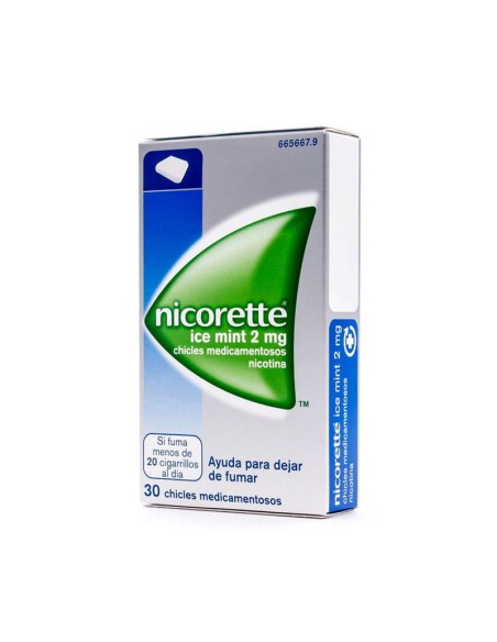 Nicorette Ice Mint 2mg 30 chicles