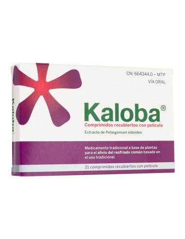 Kaloba 21 comprimidos