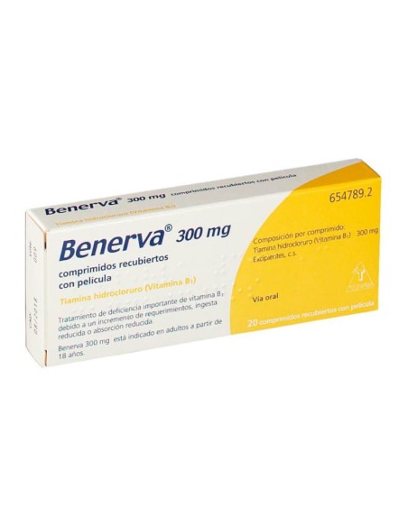 Benerva 300 mg 20 comp