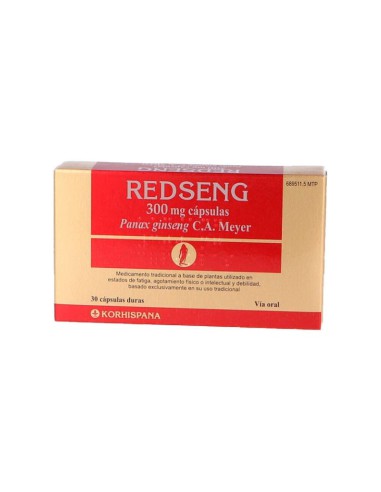 REDSENG 300 MG 30 CÁPSULAS