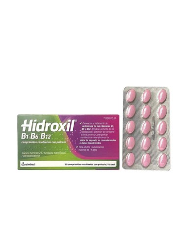 Hidroxil 30 comprimidos