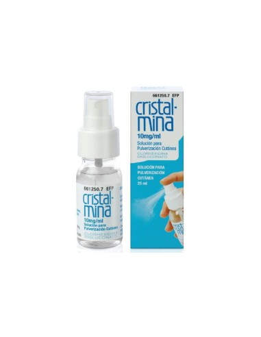 Cristalmina 1% solución