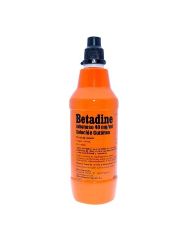 Betadine solución jabonosa 500 ml