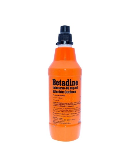 Betadine solución jabonosa 500 ml