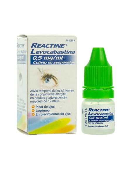 Reactine colirio