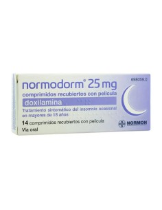 Normodorm 25 mg 14 comprimidos