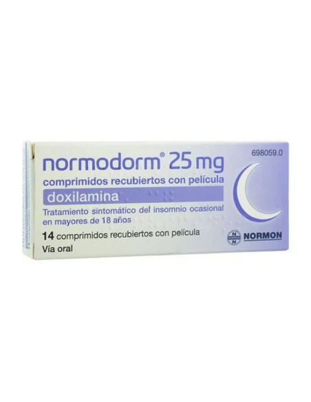 Normodorm 25 mg 14 comprimidos
