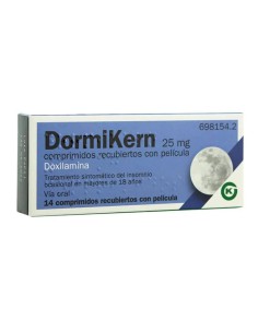 Dormikern 25 mg 14 comprimidos
