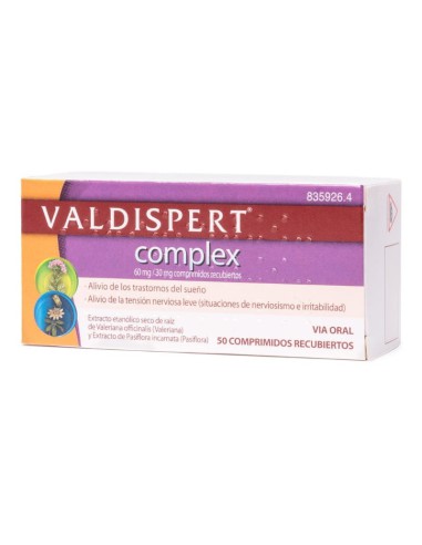 Valdispert complex 50 comprimidos