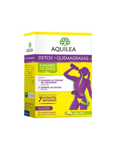 AQUILEA Detox + Quemagrasas (10 sticks)