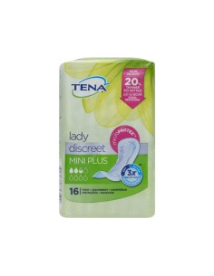 TENA LADY MINI PLUS 16 ud