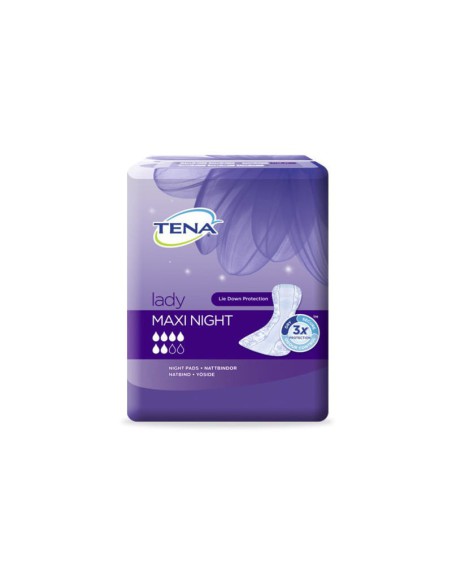 TENA DISCREET MAXI NIGHT 12ud
