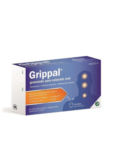 GRIPPAL® GRANULADO PARA SOLUCIÓN ORAL, 10 SOBRES