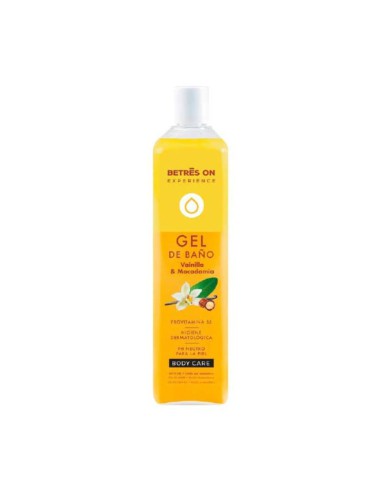 BETRES ON  GEL BAÑO VAINILLA MACADAMIA 750ML