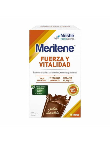 MERITENE FUERZA Y VITALIDAD (15 SOBRES) SABOR CH