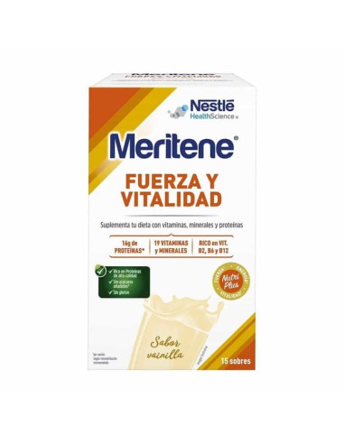MERITINE FUERZA Y VITALIDAD (15 SOBRES) SABOR VA