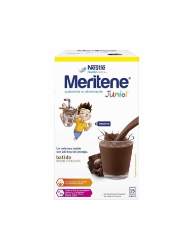 MERITENE JUNIOR (15 SOBRES) SABOR CHOCOLATE