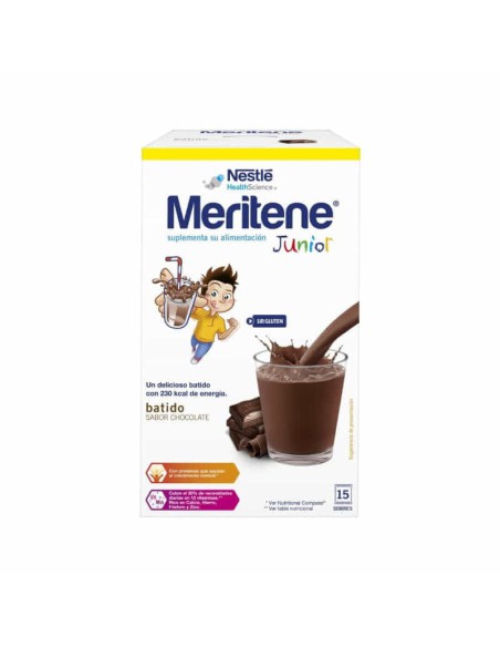 MERITENE JUNIOR (15 SOBRES) SABOR CHOCOLATE