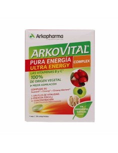ARKOVITAL PURA ENERGIA ULTRA ENERGY 30 COMPRIMID