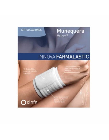 MUÑEQUERA VELCRO INNOVA TALLA 1