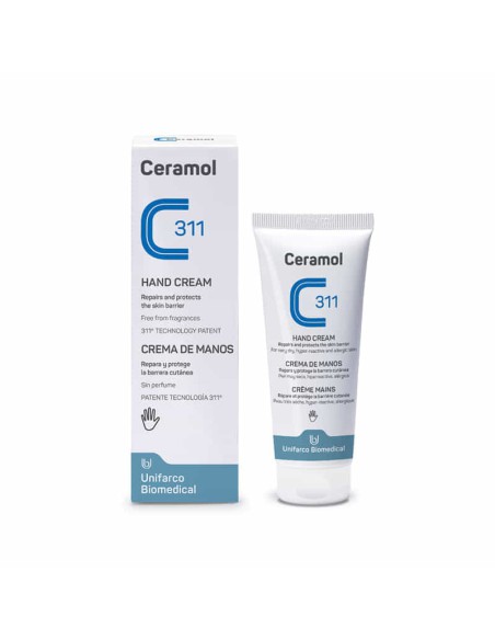 Ceramol crema manos reparadora y protectora