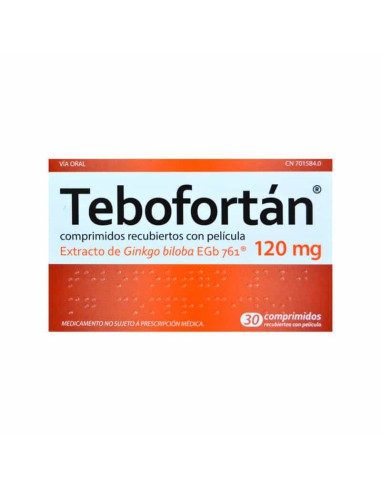 Tebofortan 120 mg comprimidos recubiertos con pe