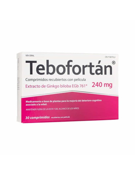 Tebofortan 240 mg comprimidos recubiertos con pe
